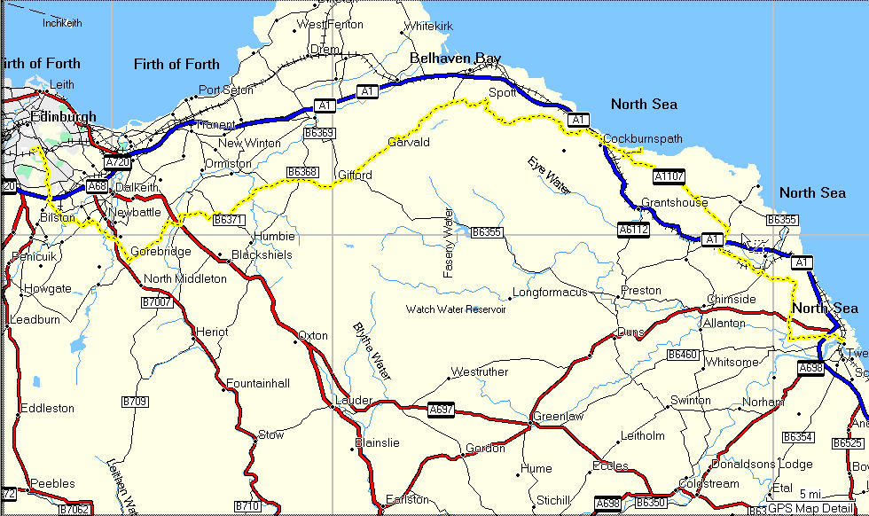 Edinburgh to Berwick